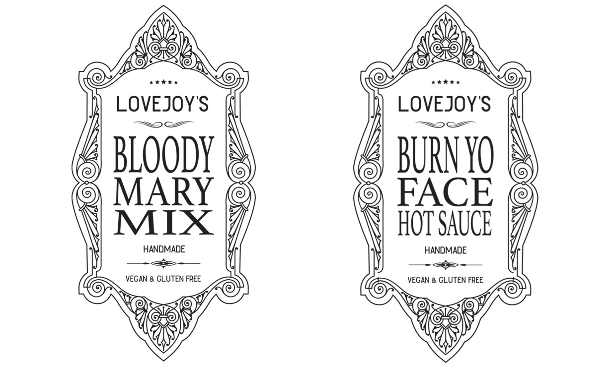 Lovejoy's Bloody Mary Mix & Hot Sauce Logo