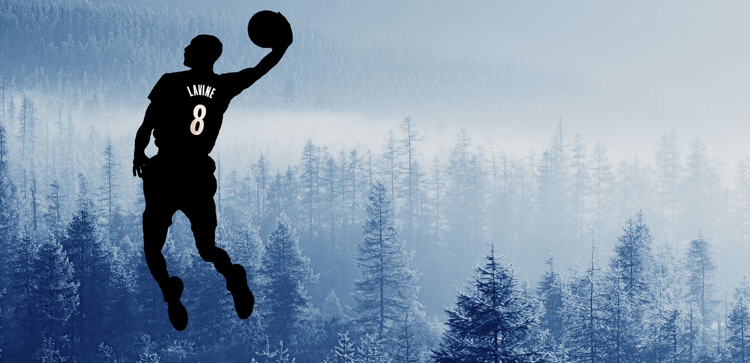 Zach Levine dunk wallpaper for desktop