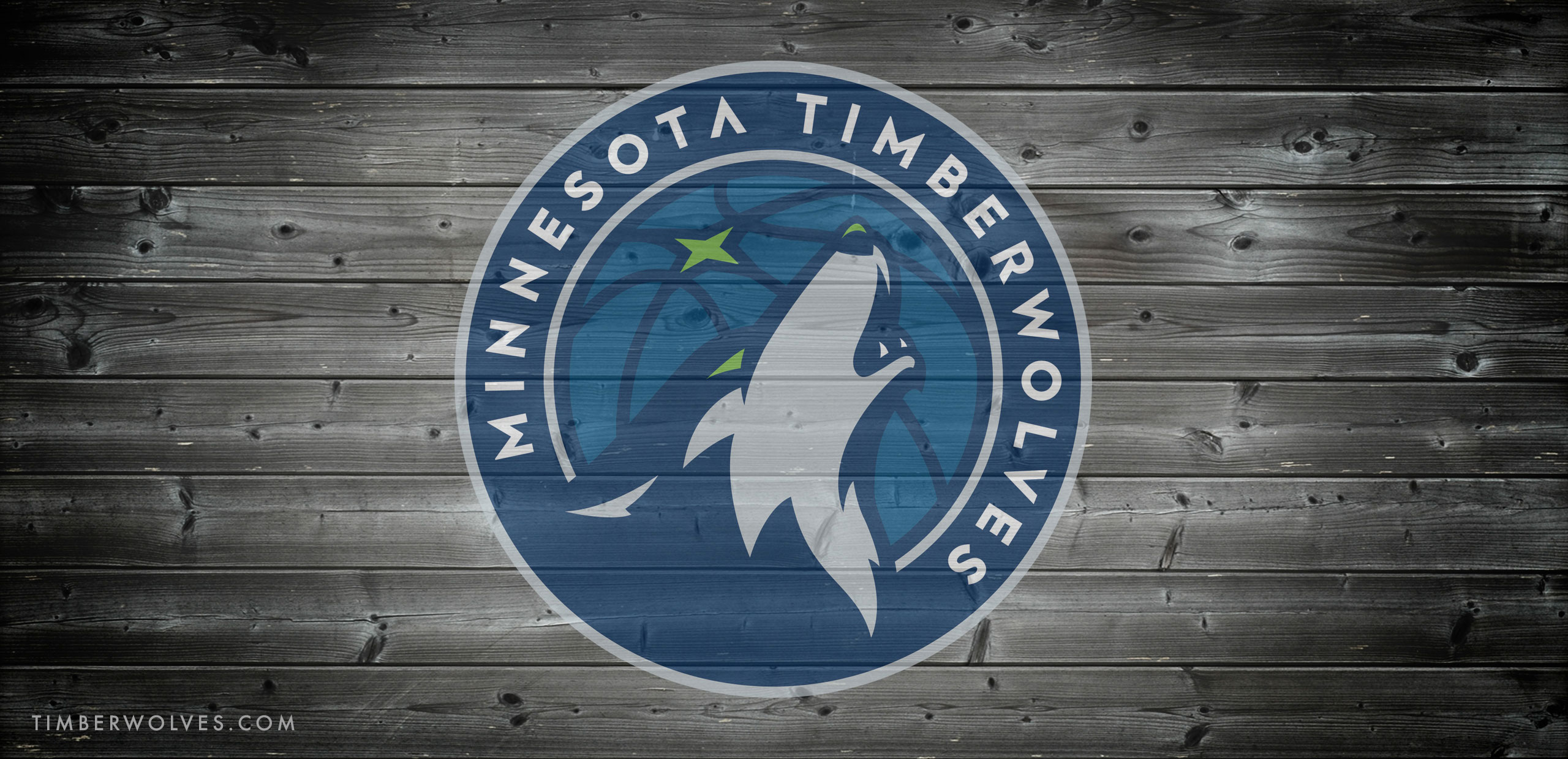 Timberwolves logo wallpaper for desktop